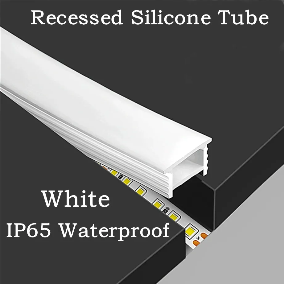 Recessed White Silicone Tube L - огляд і ціна Outdoor Power Strip Weatherproof
