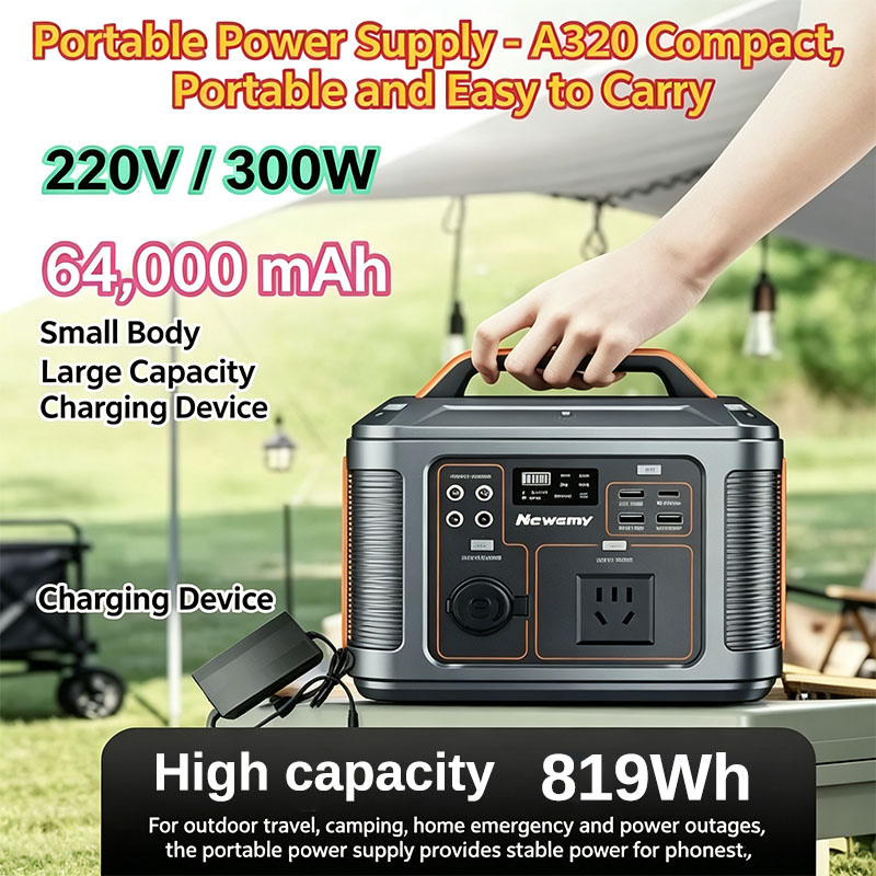 300W Portable Power Station 22 - огляд і ціна Outdoor Power Adapter Usb C
