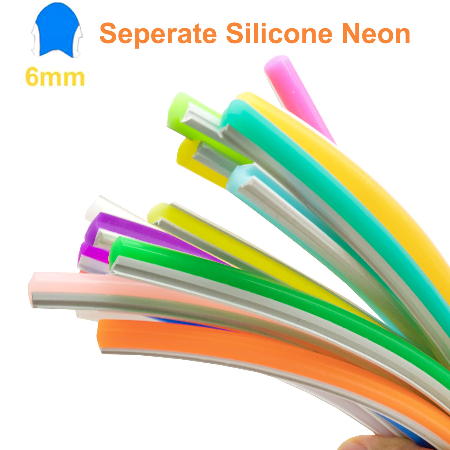 6mm Separate Silicone Neon Led - огляд і ціна Outdoor Power Strip Weatherproof